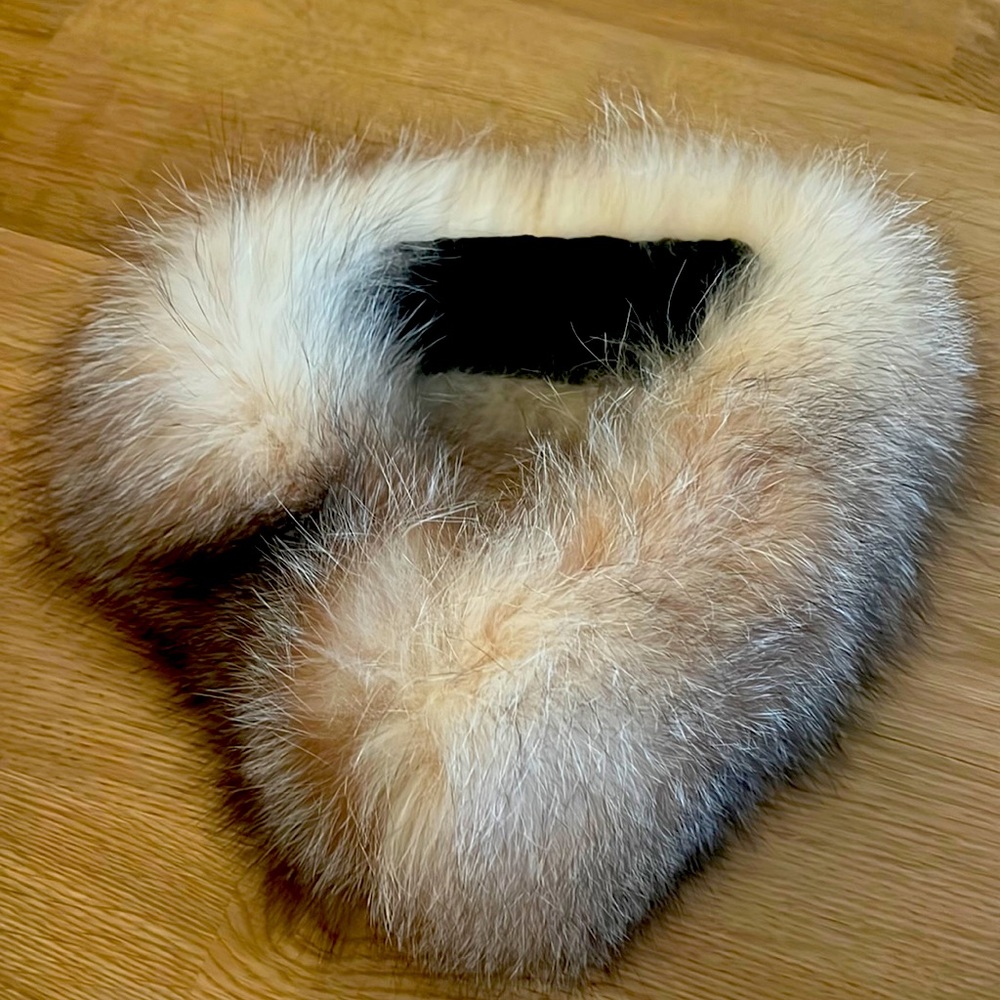 Fur neck warmer (fox)